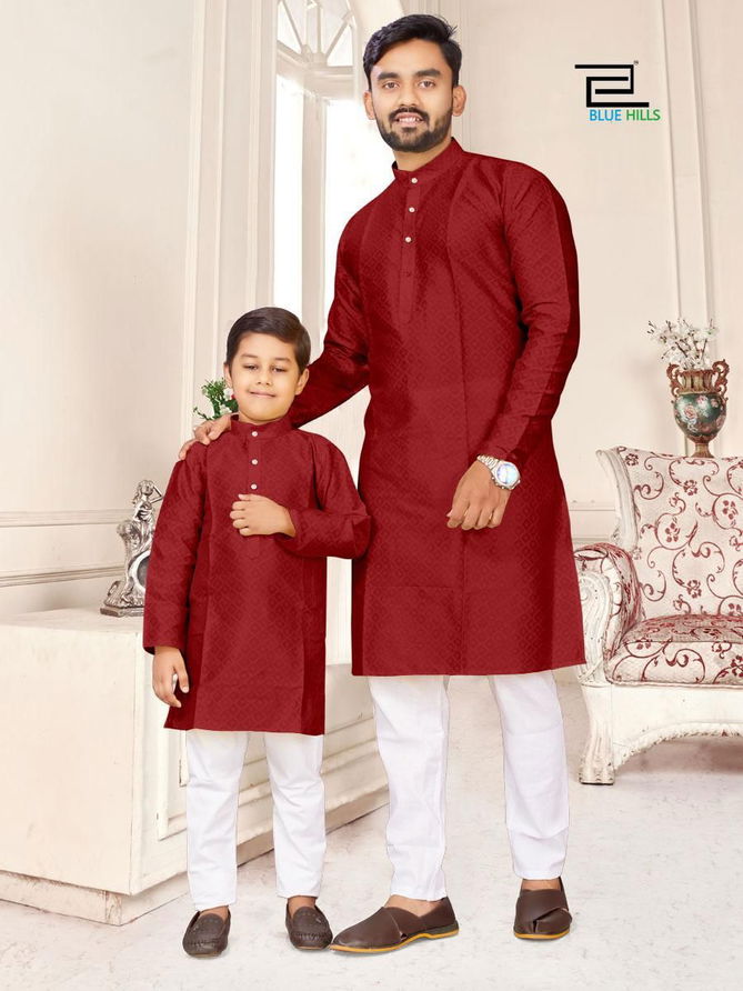 Blue Hills Kurta 3 Mens And Kids Kurta Pajama Catalog
